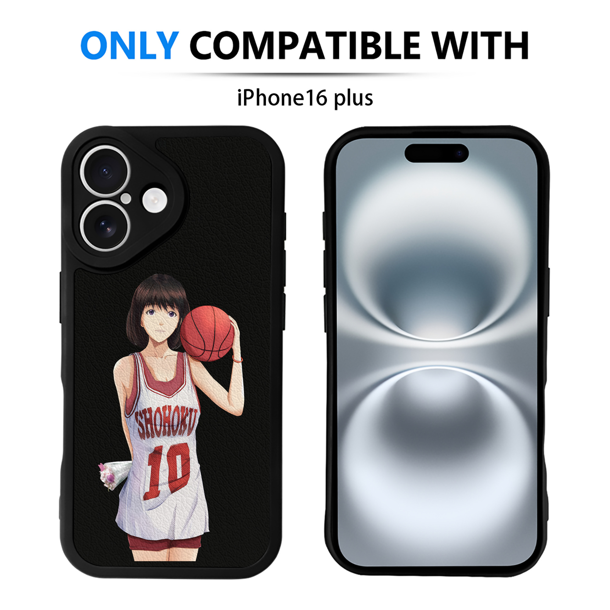 （画像用） SLAM DUNK／スラムダンク 【iPhone 16シリーズ対応】シリコンスマホケース（レザー調） 材質：シリコン